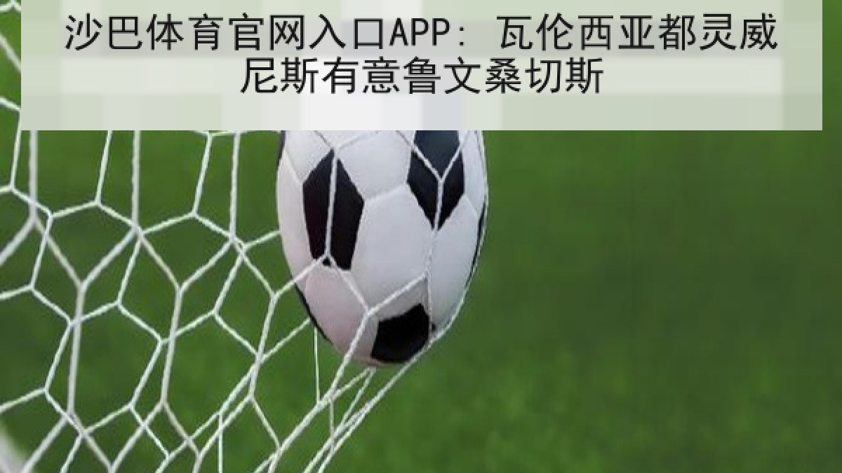 沙巴体育官网入口APP: 瓦伦西亚都灵威尼斯有意鲁文桑切斯 沙巴体育官网入口APP: 瓦伦西亚都灵威尼斯有意鲁文桑切斯